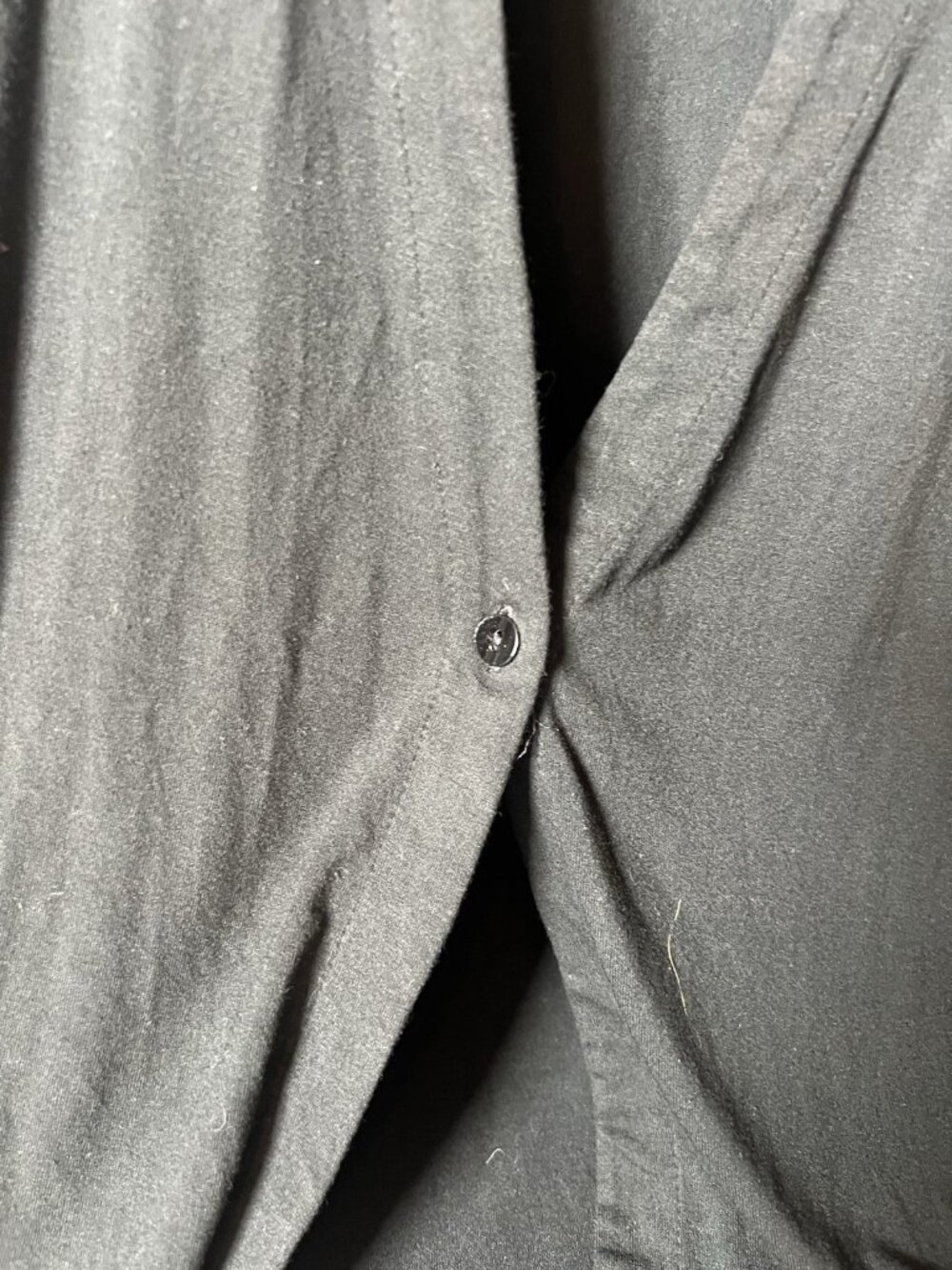 J Jill Wearever Collection Womens L  Black Single Button Cardigan.     J - Picture 5 of 7